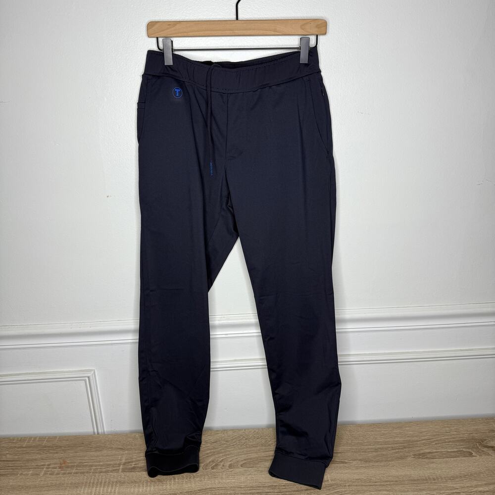 Twillory Performance Chino Athleisure Navy Blue Jogger Mens Small